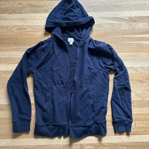 Crew Cuts Navy Blue Zip-Up Hoodie